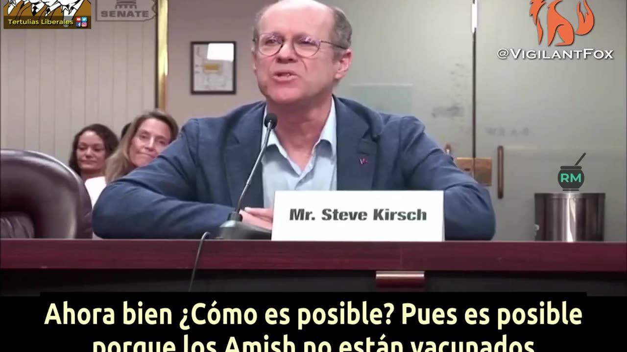 Steve Kirsch ante el Senado del Estado de Pensilvania