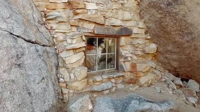 A secret house in Joshua Tree Natior Park?