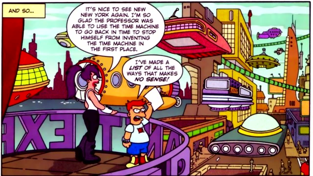 Newbie's Perspective Futurama Issue 19 Review