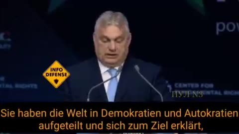 Orban über den porgressiven-liberalen Weltgeist