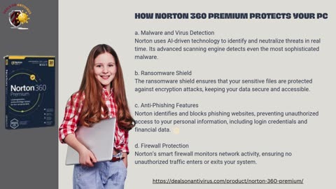 Norton 360 Premium Malware & Virus Protection for PC