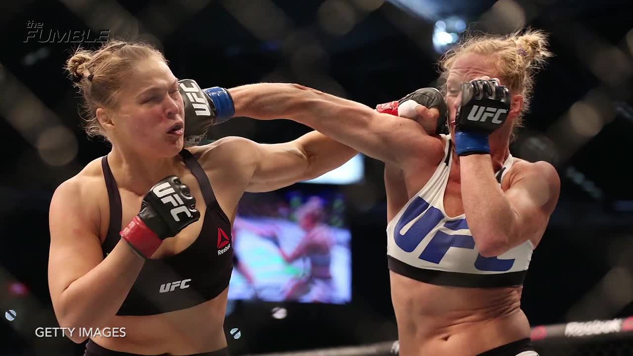 Ronda Rousey Bites Into Apple to Prove She’s Recovered From Holly Holm KO