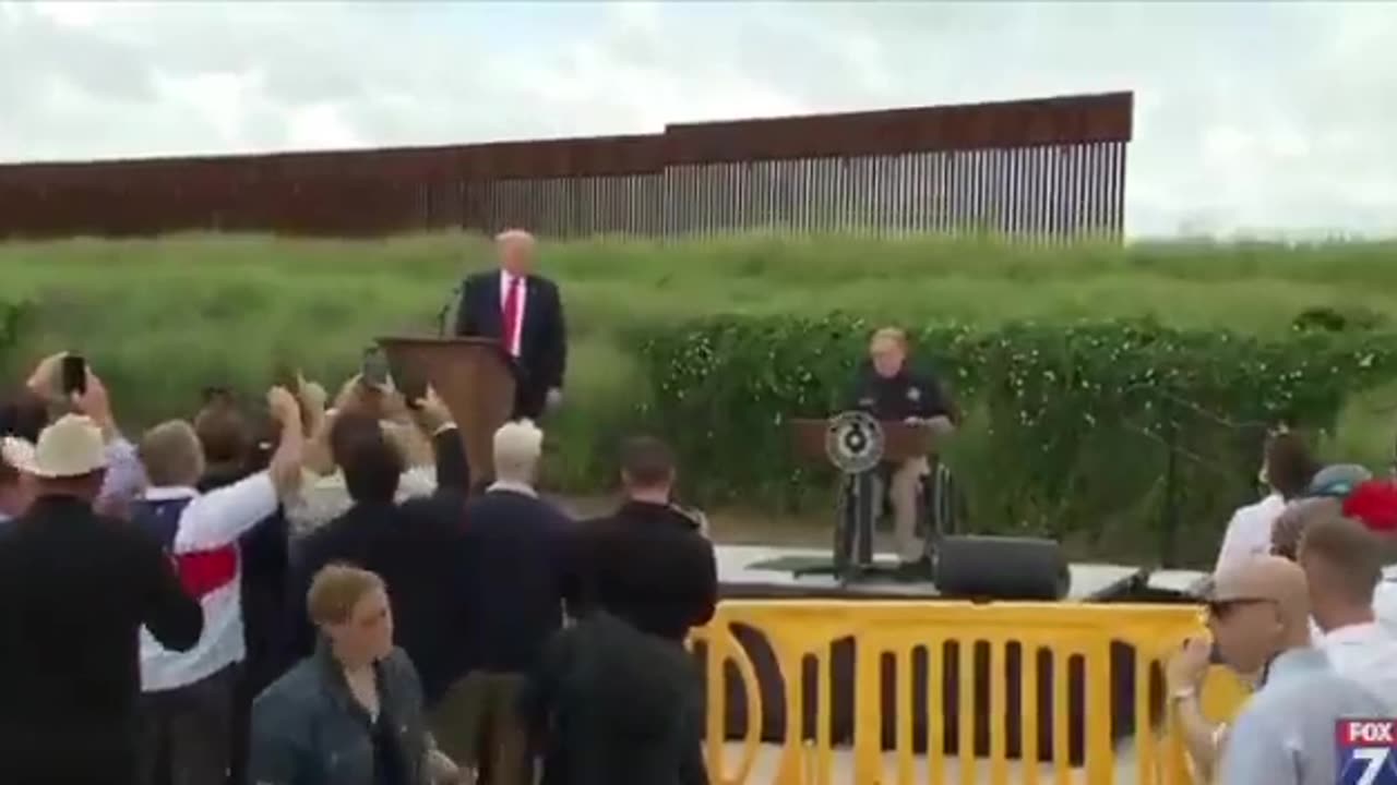 President Trump AKA Boss at the Boarder: FLASHBACK