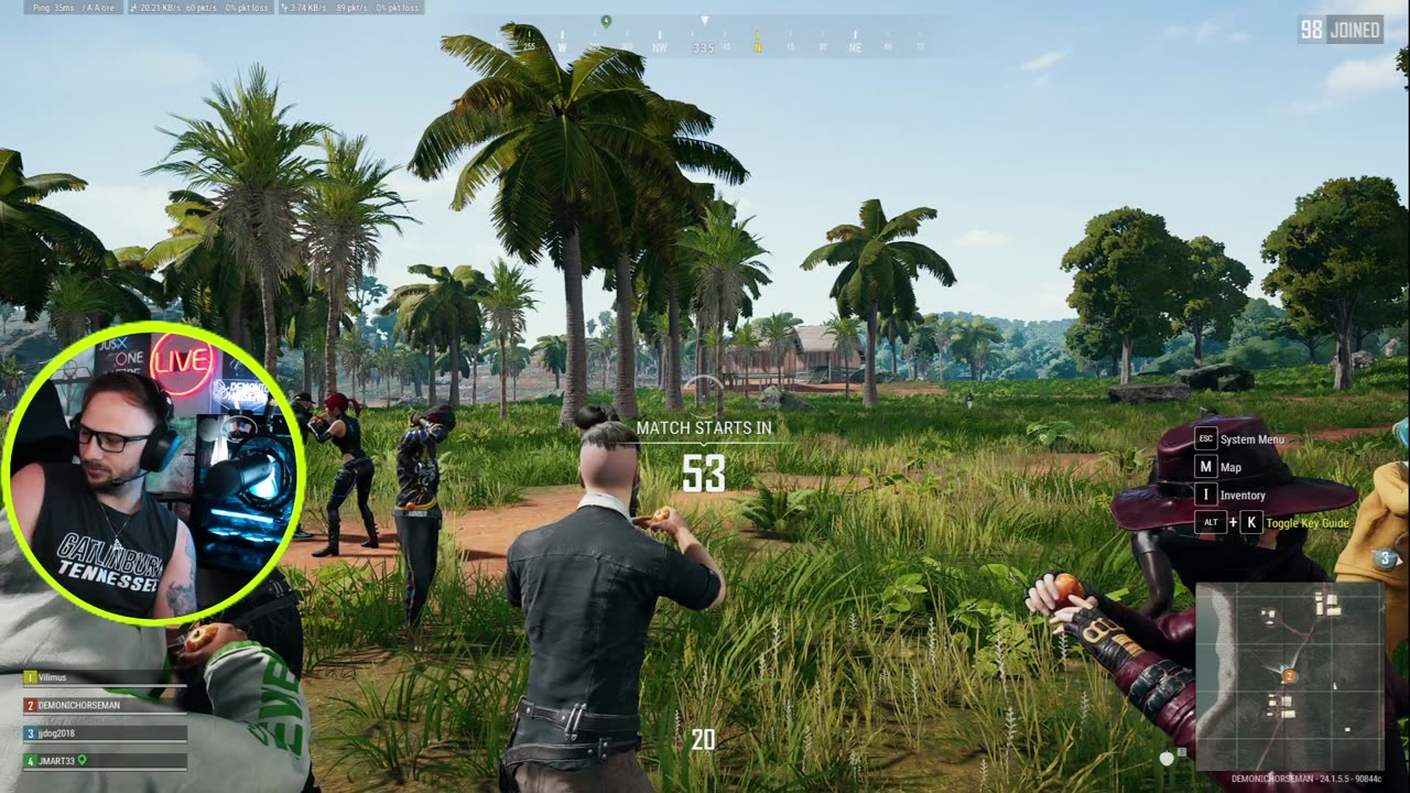PUBG open lobbies