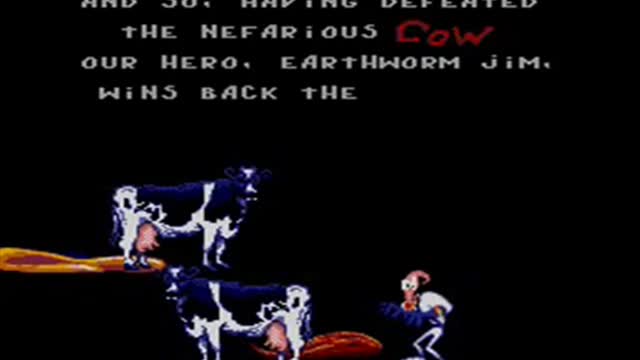 Earthworm Jim 2 (SNES) Ending_Cut