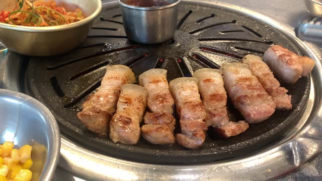 Korean Jeju Island pork belly