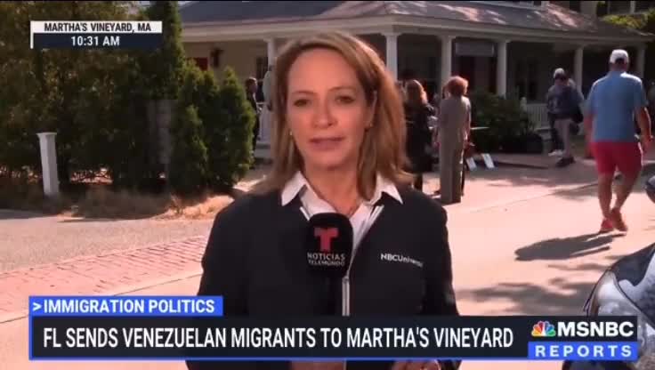 WATCH: MSNBC Reporter Reveals Stunning Thing Migrants Told Her About DeSantis