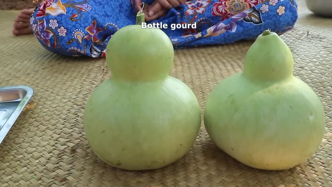 Yummy Bottle Gourd Stir Fry with Small Shrimp - Bottle Gourd Cooking