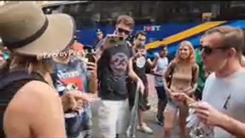 Women goes off on someone who eats meat