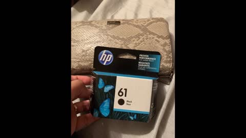 Review: Original HP 61 Black Ink Cartridge Works with DeskJet 1000, 1010, 1050, 1510, 2050, 2...