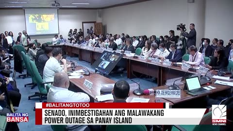 Senado, inimbestigahan ang malawakang power outage sa Panay Island