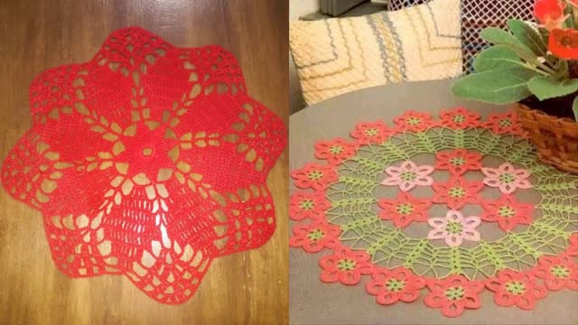 Carpetas en Crochet Facil de Tejer