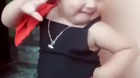 FUNNY cute baby dance!!!