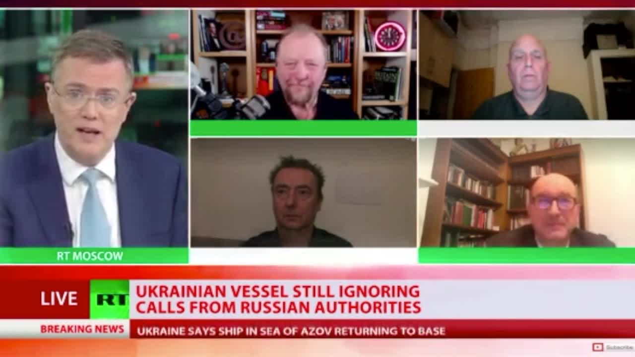 Me on RT re: Ukraine ship in Russian waters