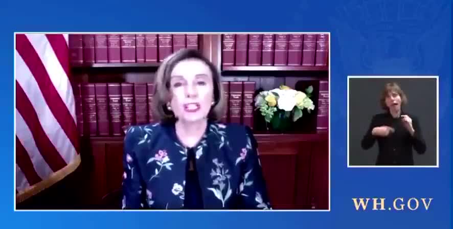 Did Pelosi Realize She Was on Camera When She Said This About Biden?