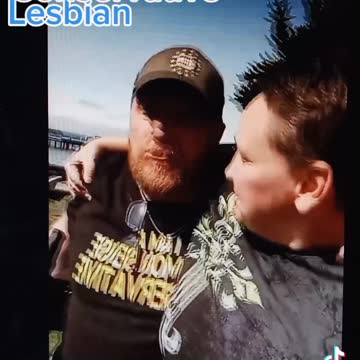 Reverend Crystal Cox Hugging Erik of Washington III%. Port Townsend Rally for Decency.