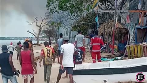 Resumen incendio en Playa Blanca