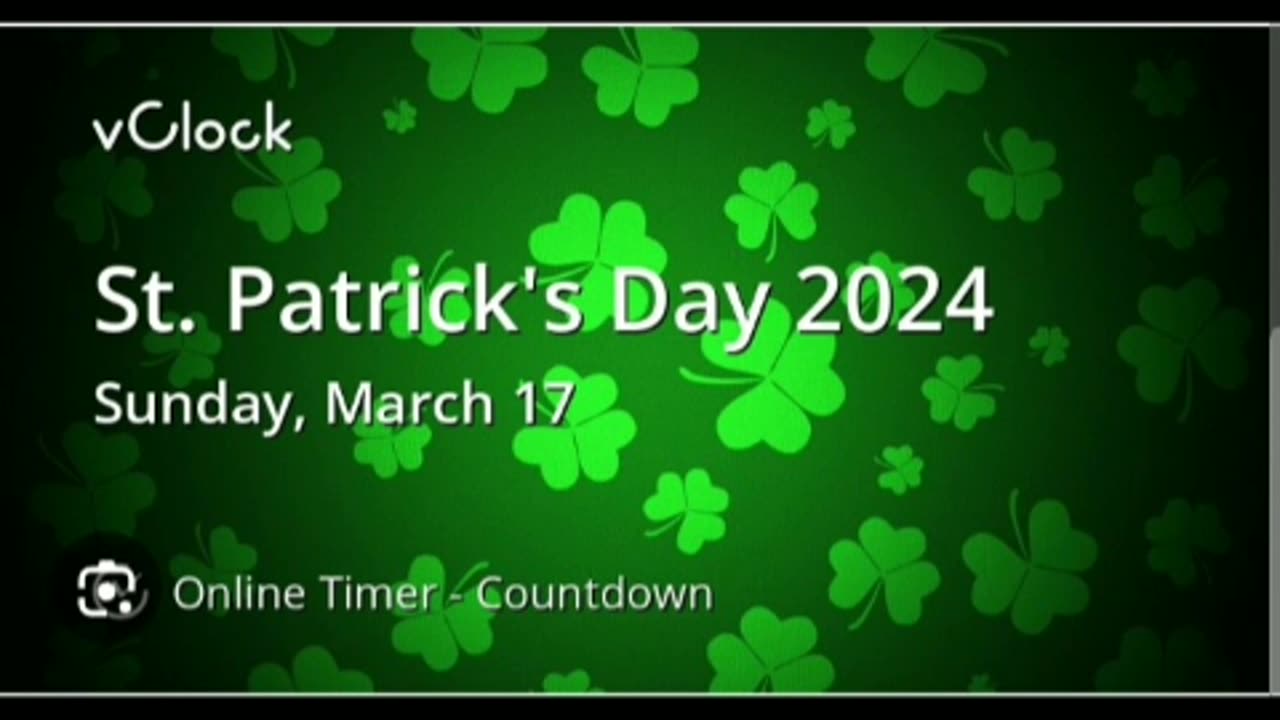 Happy saint Patrick day 🍀 2024 3/17/24