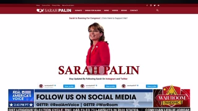 War Room: Sarah Palin