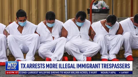 Texas Arrests More Illegal Immigrant Trespassers