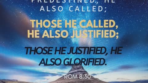 CALLED, JUSTIFIED, GLORIFIED, +PLUS!