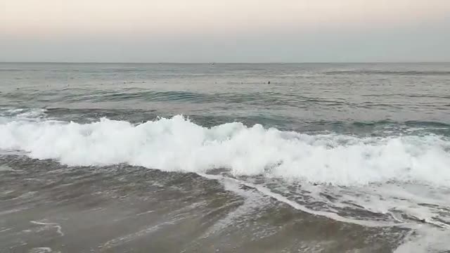 Mediterranean Sea at dawn.