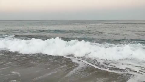 Mediterranean Sea at dawn.