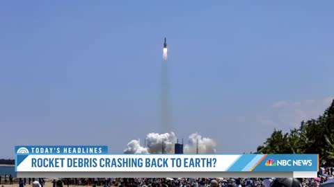 Debris From Chinese Rocket Expected To Reach Earth This Weekend.mp4