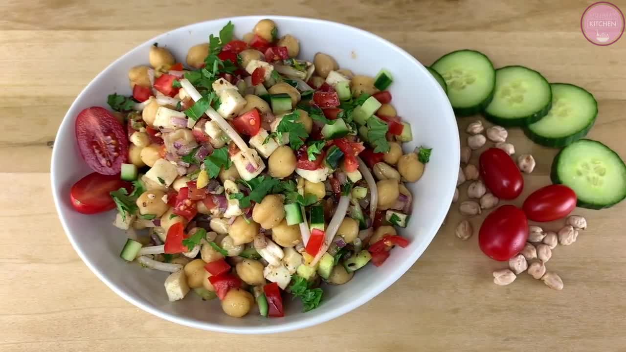 Rich protein salad