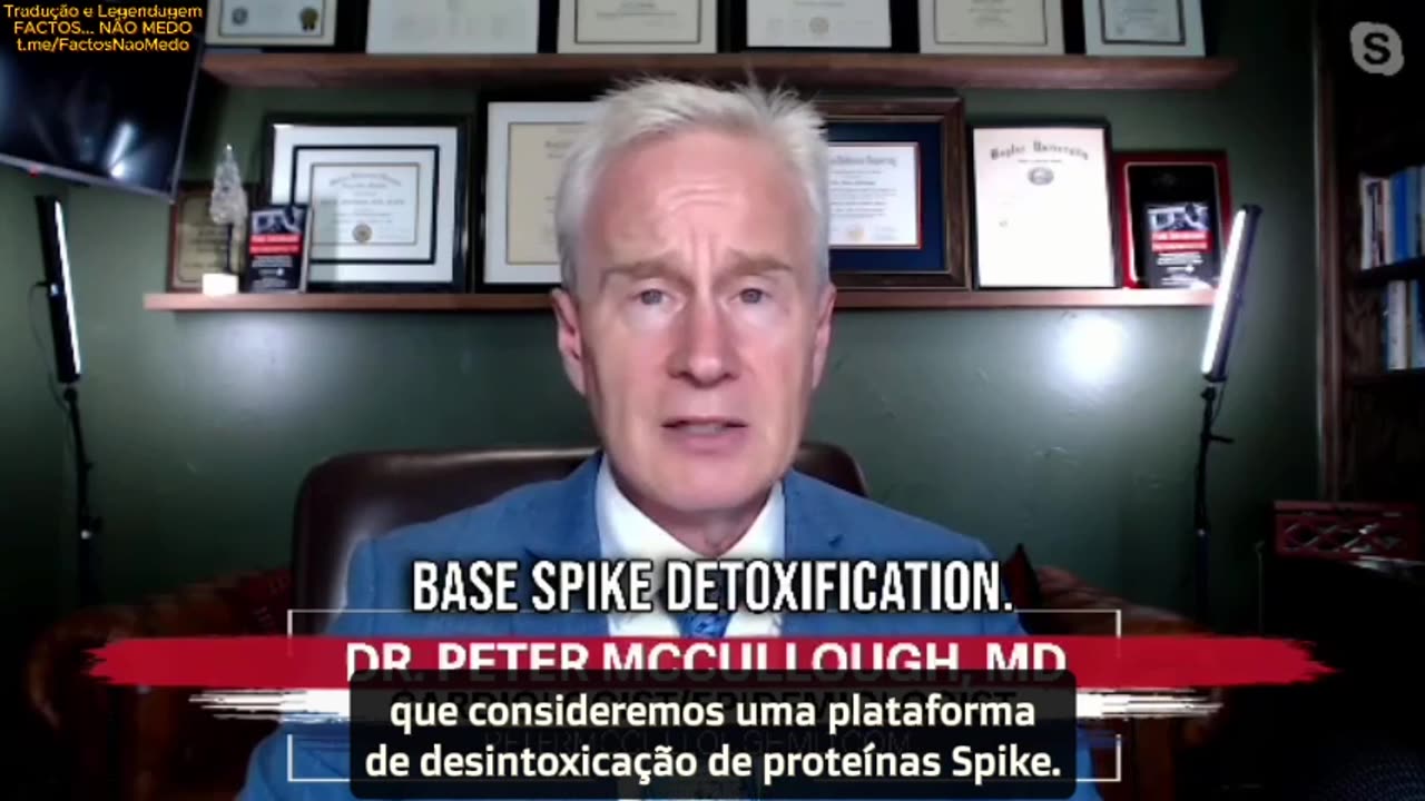 💉⚠️DR. PETER MCCULLOUGH SOBRE A PROTEÍNA SPIKE💉⚠️
