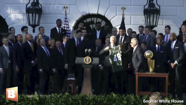 Biden Seeks Help from Staff at NBA Presser: "What Are We Supposed to Do Now?"