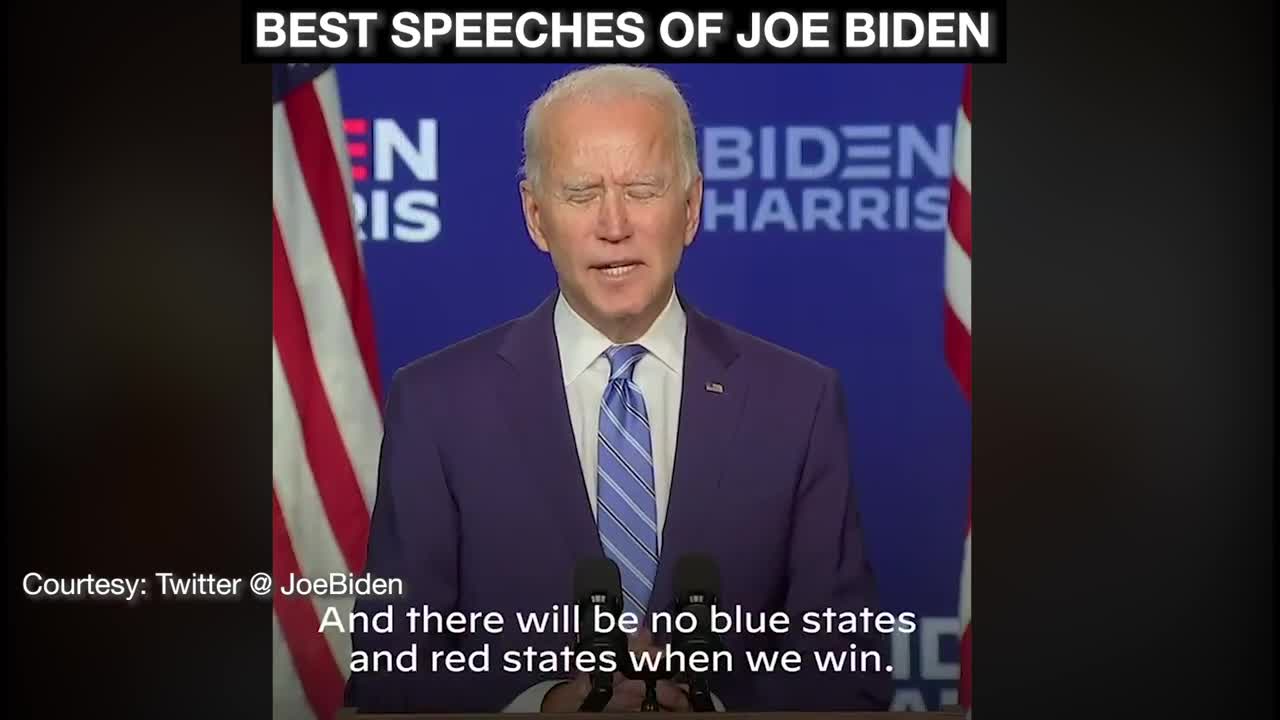 speeches of Joe Biden