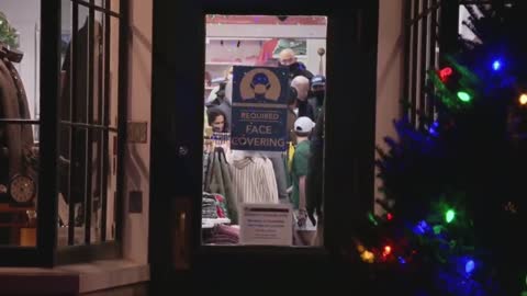 Biden is caught not wearing a mask in a store that