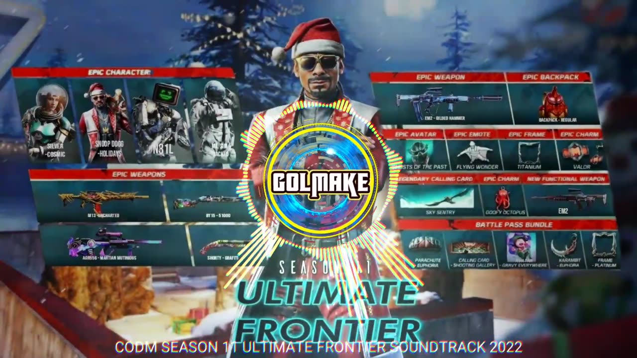 CALL OF DUTY MOBILE - SEASON 11 - ULTIMATE FRONTIER - SOUNDTRACK - 2022 - CODM