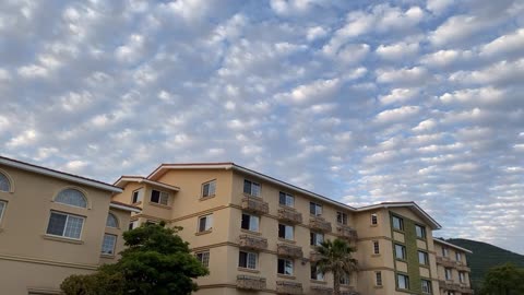 Amazing clouds in Jeju, South Korea