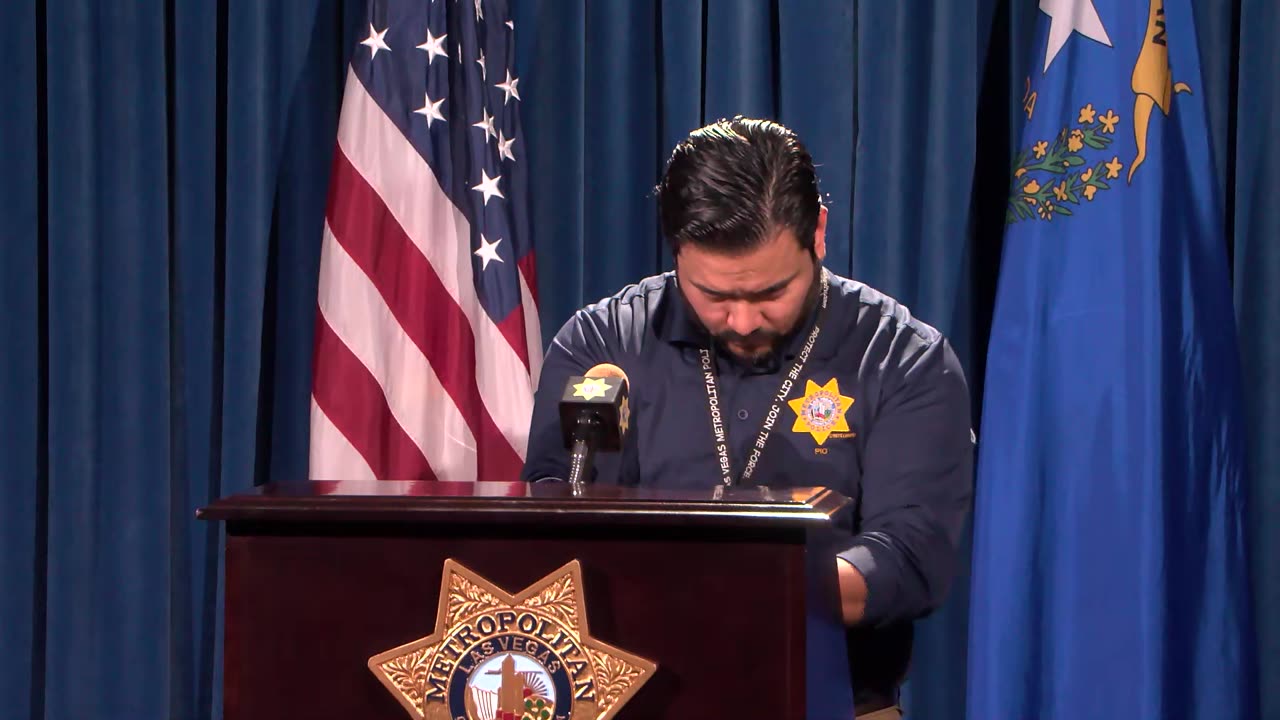 Las Vegas Police Press Conference on Formula One Safety