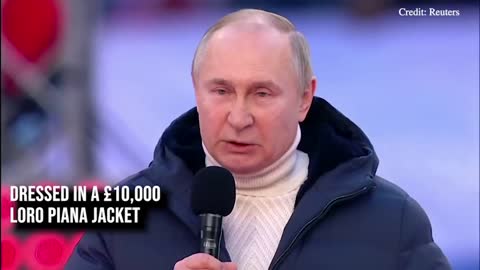 Putin speech mysteriously cut off mid-sentence at pro-Ukraine war rally