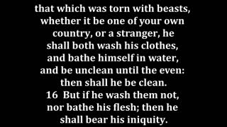 Leviticus 17 King James version