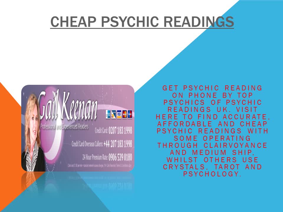 Psychic Telephone Readings In UK