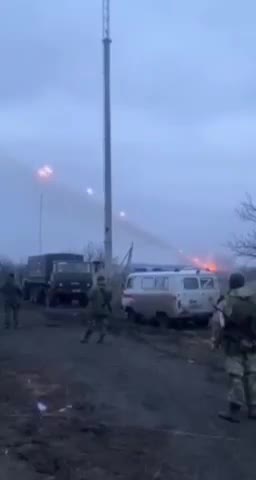 MLRS batteries BM-21