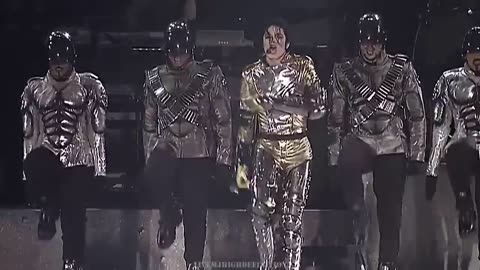 Michael Jackson (with drummer Jonathan Moffett) "They Don't Care About Us" (Munich 1997)