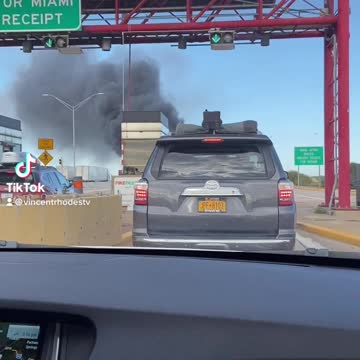 Truck Fire Highway 44 October 22, w2021