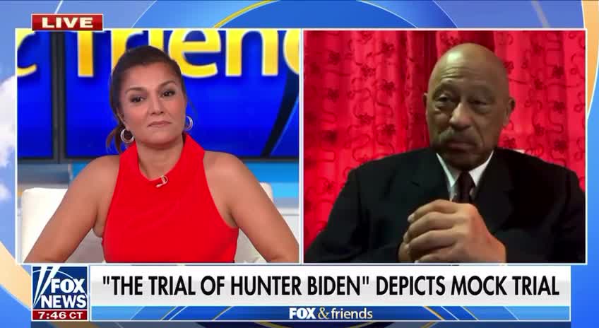 “The Trial of Hunter Biden” Depicts Mock Trial.