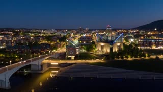 Incredible Time Lapse Footage of a City And its Landscape at Night