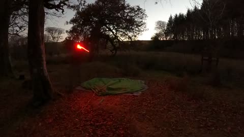 Nightlapse. Wildcamping