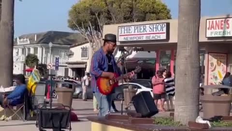 Knockin on Heavens Door (Guns n Roses) By Cover - Filipino American Street Performer Rene Galeon