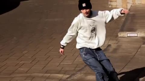 skateboarding at night