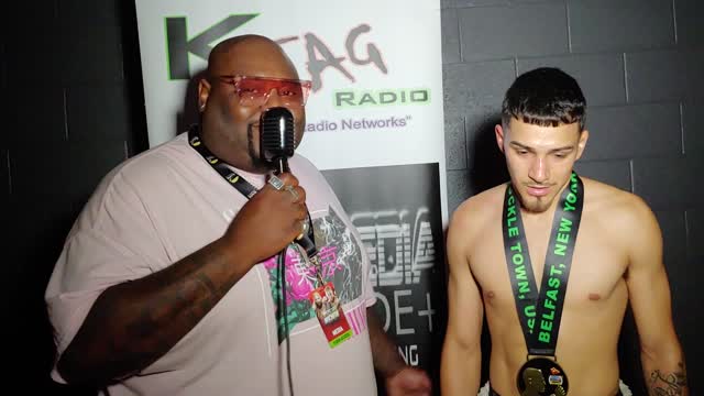 Marciano Hernandez with Big Will BKFC Bare Knuckle Fighting Championship Hartman Arena Wichita KS