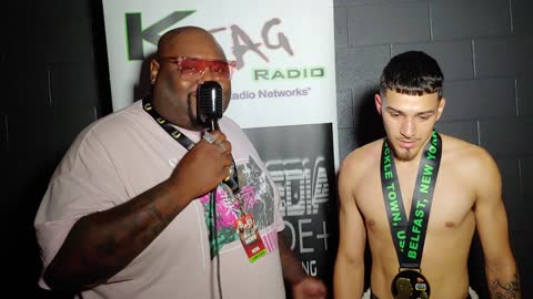 Marciano Hernandez with Big Will BKFC Bare Knuckle Fighting Championship Hartman Arena Wichita KS