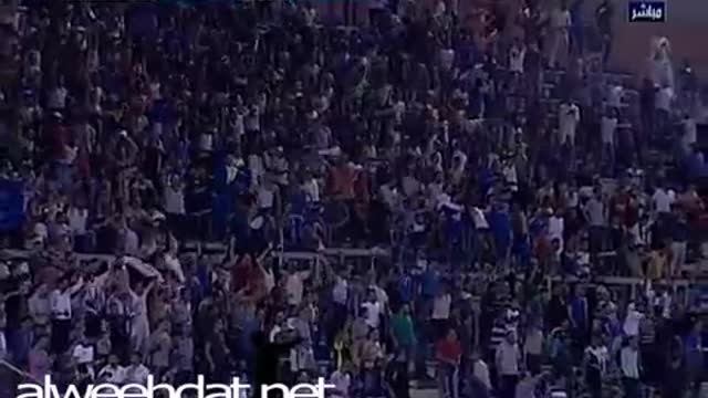 هدف علاء الشقران في مرمى الفيصلي . الأسبوع الثاني من دوري المناصير 2015 _ 2016